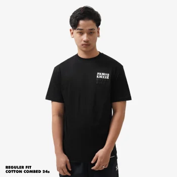 KAOS LENGAN PENDEK PRIA HITAM FRIDAY KILLER | WORLD WIDE BLACK