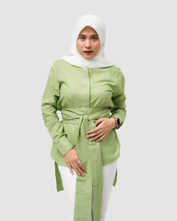 KEMEJA WANITA WRAP SHIRT FRIDAY KILLER GIRL | SANDRA SAGE