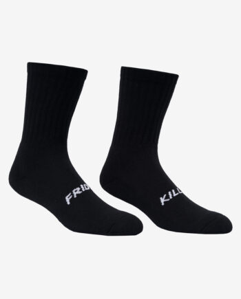 KAOS KAKI FRIDAY KILLER | CREW PLAIN BLACK