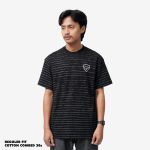 KAOS PRIA KATUN LENGAN PENDEK HITAM FRIDAY KILLER | DIRTY LINE BLACK