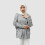 OUTER KANCING KNITWEAR WANITA FRIDAY KILLER GIRL | RASLIE GREY