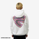 HOODIE PRINTING FRIDAY KILLER | FLASHING WHITE HOODIE