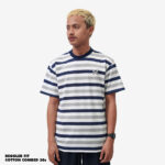 KAOS GARIS GARIS FRIDAY KILLER | X STR #2 NAVY GREY