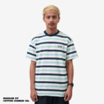 KAOS GARIS GARIS FRIDAY KILLER | X STR #2 NAVY SAGE