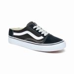 SEPATU SNEAKERS SLIP ON CLASSIC CASUAL PRIA WANITA HITAM ORIGINAL VNS OTW  | OLD SKOOL MULE BW