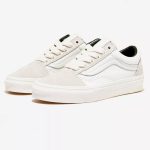 SEPATU SNEKAERS CLASSIC CASUAL PRIA WANITA PUTIH ORIGINAL VNS OTW | OLD SKOOL OVERSIZED LACE WHT GRN