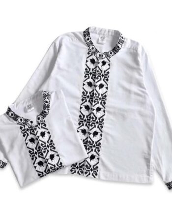 BAJU KOKO LENGAN PANJANG DREAMBIRDS | WATCHER WHITE LS