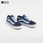 SEPATU ANAK ANAK SNEAKERS CLASSIC CASUAL PRIA WANITA BIRU ORIGINAL VNS OTW | UY OLD SKOOL NAVY