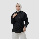 KEMEJA WANITA LENGAN PANJANG FRIDAY KILLER GIRL | LILA BLACK