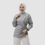 KEMEJA WANITA LENGAN PANJANG FRIDAY KILLER GIRL | LILA GREY