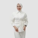 KEMEJA WANITA LENGAN PANJANG FRIDAY KILLER GIRL | LILA WHITE