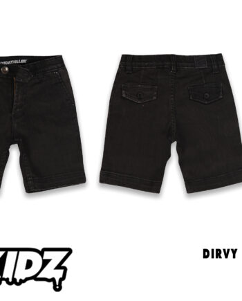 CELANA PENDEK ANAK FRIDAY KILLER | DIRVY KIDS BLK