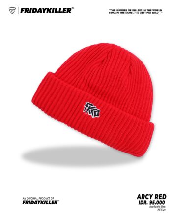 BEANIE / KUPLUK FRIDAY KILLER | ARCY RED