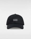 TOPI VANS OFF THE WALL | HALF BOX CURVED BILL JOCKEY BLACK
