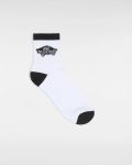 KAOS KAKI VANS OFF THE WALL | VANS ART HALF CREW WHITE