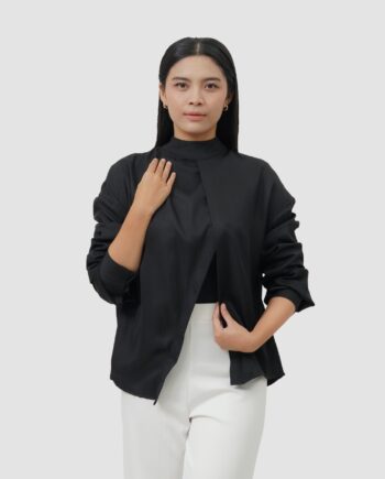KEMEJA WANITA FRIDAY KILLER GIRL | LORENZA BLACK