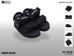 SANDAL ANAK KECIL FRIDAY KILLER | KIDDO KIDS BLACK