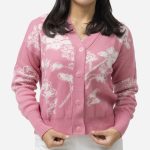 SWEATER CARDIGAN RAJUT WANITA PINK FRIDAY KILLER GIRL | ELAINE PINK