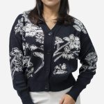 SWEATER CARDIGAN RAJUT WANITA HITAM FRIDAY KILLER GIRL | ELAINE BLACK