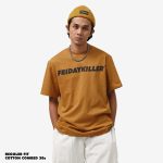 KAOS PRIA KATUN LENGAN PENDEK COKLAT FRIDAY KILLER | CORE BROWN