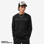 KAOS PRIA KATUN LENGAN PANJANG HITAM FRIDAY KILLER | CORE DARK LS