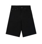 CELANA PENDEK DENIM PRIA EVIL ARMY | TRUSHTER K24 BLACK
