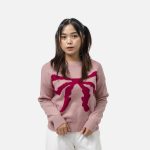SWEATER KNIT PINK WANITA FRIDAY KILLER GIRL | ENOLA PINK