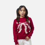 SWEATER KNIT MERAH WANITA FRIDAY KILLER GIRL | ENOLA RED