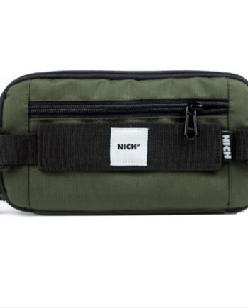 DOMPET POUCH PRIA CASUAL HIJAU ARMY NICH BRAND | JELLY FISH ARMY