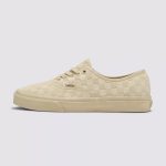 SEPATU SNEAKERS ORIGINAL VANS OFF THE WALL | AUTHENTIC MONO CHECKERBOARD TAN