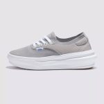 SEPATU SNEAKERS ORIGINAL VANS OFF THE WALL | AUTHENTIC OVERT CC DRIZZLE GREY