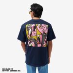 KAOS PRIA KATUN DESAIN KARTUN LENGAN PENDEK NAVY FRIDAY KILLER | DRACU NAVY
