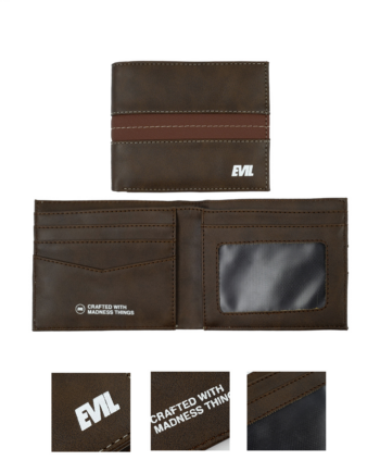 DOMPET LIPAT PRIA DAN WANITA COKLAT EVIL ARMY | STIFLED BROWN