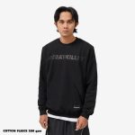 SWEATER / CARDIGAN KNITWEAR PRIA KATUN FRIDAY KILLER | CORE GLOOM BLACK CREWNECK