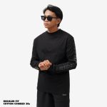 KAOS PRIA LENGAN PANJANG POLOS SIMPLE HITAM FRIDAY KILLER | CORE GLOOM LS