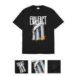 KAOS PRIA LENGAN PENDEK BLACK EVIL ARMY | INTREPID L24 BLACK