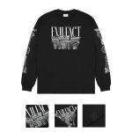 KAOS PRIA LENGAN PANJANG BLACK EVIL ARMY | ATHENS L24 BLACK
