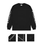 KAOS PRIA LENGAN PANJANG BLACK EVIL ARMY | GLITCH L24 BLACK