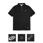 KAOS POLO PRIA LENGAN PENDEK POLOS HITAM EVIL ARMY | JESTER L24 BLACK
