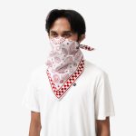 SLAYER BANDANA PUTIH FRIDAY KILLER | KILLER BANDANA WHITE RED