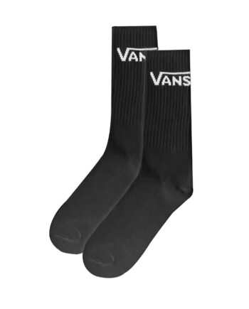 KAOS KAKI VANS OFF THE WALL | CLASSIC CREW SOCK BLACK