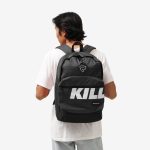 TAS PUNGGUNG RANSEL BAGPACK UNISEX HITAM FRIDAY KILLER | ONADO BP BLACK