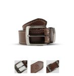 IKAT PINGGANG BELT UNISEX COKLAT EVIL ARMY | BRITAIN A25 BROWN