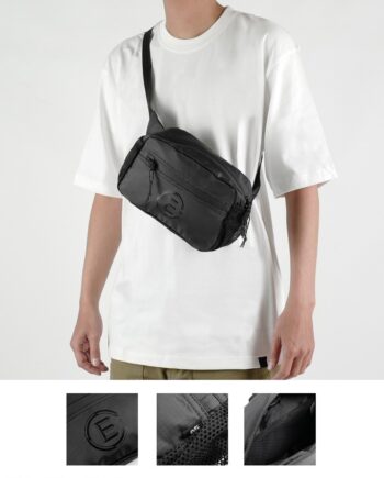 WAISTBAG TAS SLEMPANG HITAM EVIL ARMY | BENIGN A25 BLACK