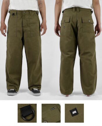 CELANA PANJANG CHINO OLIVE PRIA EVIL ARMY | CRUSHER A25 OLIVE