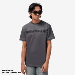 KAOS PRIA LENGAN PENDEK SIMPLE ABU ABU GELAP FRIDAY KILLER | CORE DARK GREY