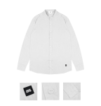KEMEJA LENGAN PANJANG POLOS PRIA PUTIH EVIL ARMY | GAZETE A25 WHITE