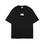 KAOS OVERSIZE PRIA LENGAN PENDEK HITAM EVIL ARMY | FIENDISH A25 BLACK