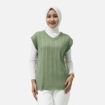 VEST KNITWEAR RAJUT OUTERWEAR WANITA SAGE FRIDAY KILLER GIRL | DEALOVA SAGE
