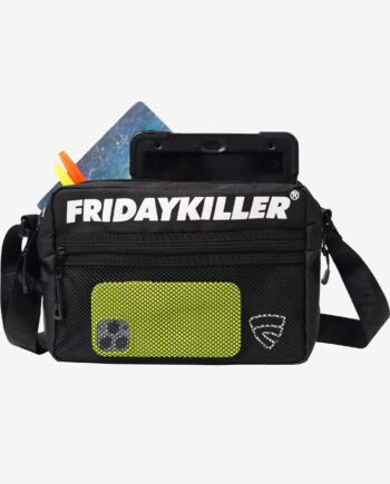 SLING BAG UNISEX HITAM FRIDAY KILLER | TONE #2 BLACK